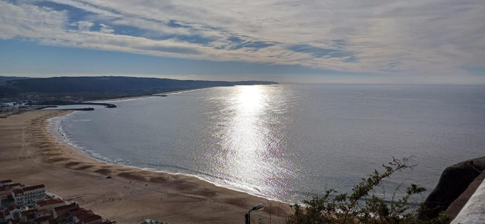 Elegant Sea View Apartment Nazare Exterior photo